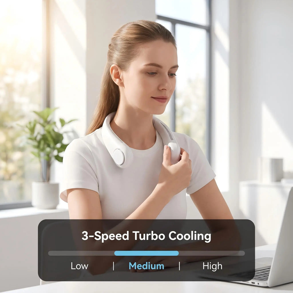 Ventilateur de cou ORU Breeze porté
