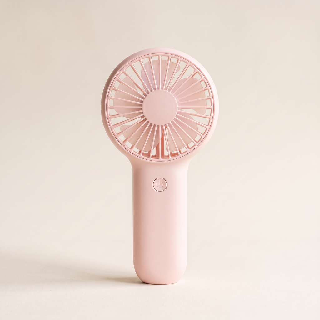 Mini ventilateur de poche — coloris Rose